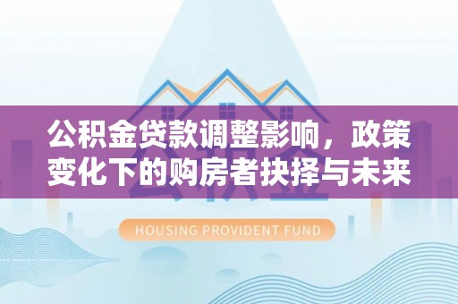 谯城公积金贷款调整影响，政策变化下的购房者抉择与未来趋势
