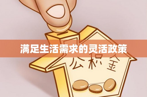 谯城满足生活需求的灵活政策