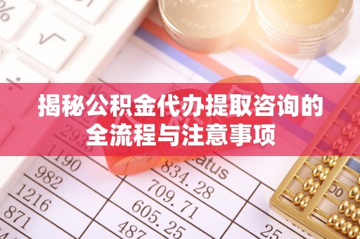 谯城揭秘公积金代办提取咨询的全流程与注意事项
