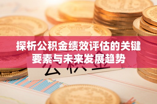 谯城探析公积金绩效评估的关键要素与未来发展趋势