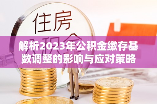 谯城解析2023年公积金缴存基数调整的影响与应对策略
