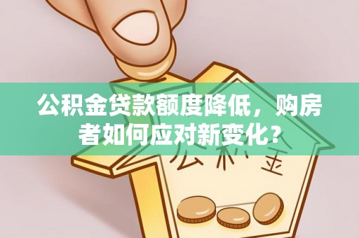 谯城公积金贷款额度降低，购房者如何应对新变化？