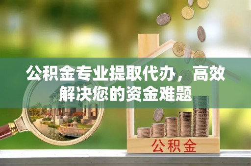 谯城公积金专业提取代办，高效解决您的资金难题