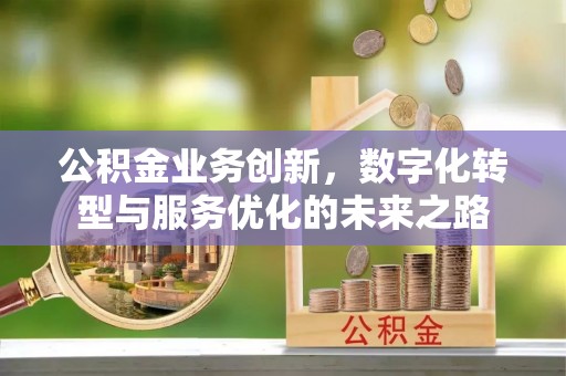 谯城公积金业务创新，数字化转型与服务优化的未来之路