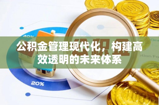 谯城公积金管理现代化，构建高效透明的未来体系
