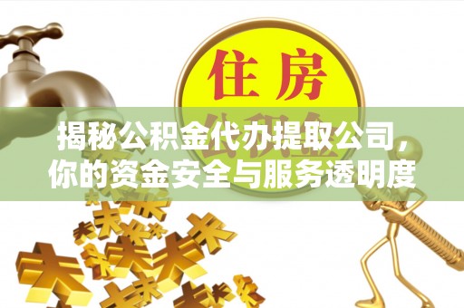 谯城揭秘公积金代办提取公司，你的资金安全与服务透明度全解析