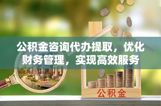 谯城公积金咨询代办提取，优化财务管理，实现高效服务