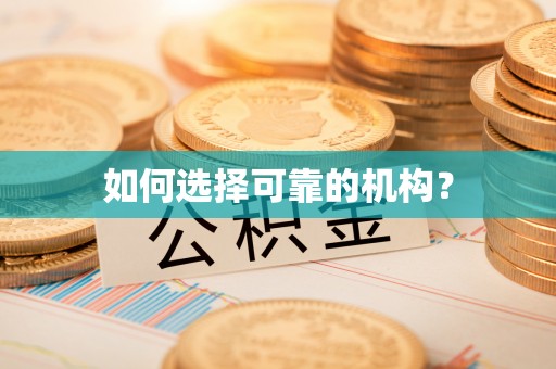 谯城如何选择可靠的机构？