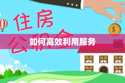 谯城如何高效利用服务