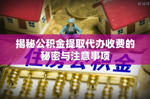 谯城揭秘公积金提取代办收费的秘密与注意事项