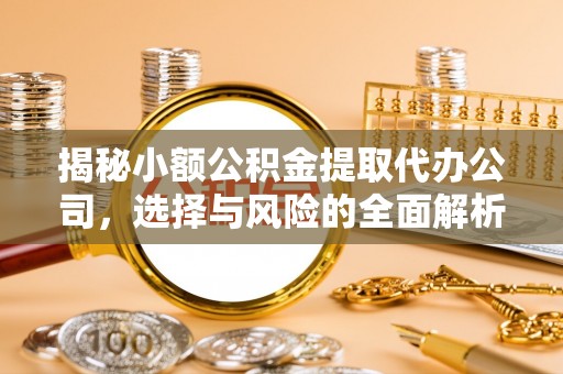谯城揭秘小额公积金提取代办公司，选择与风险的全面解析