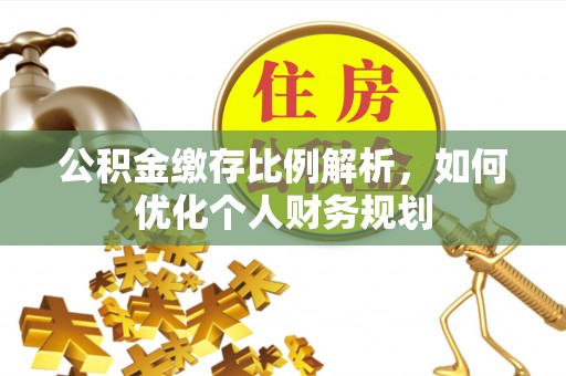 谯城公积金缴存比例解析，如何优化个人财务规划