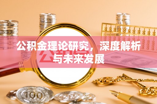 谯城公积金理论研究，深度解析与未来发展