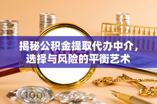 谯城揭秘公积金提取代办中介，选择与风险的平衡艺术
