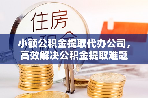谯城小额公积金提取代办公司，高效解决公积金提取难题